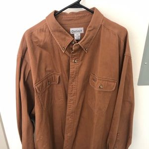 Carhartt button down thick